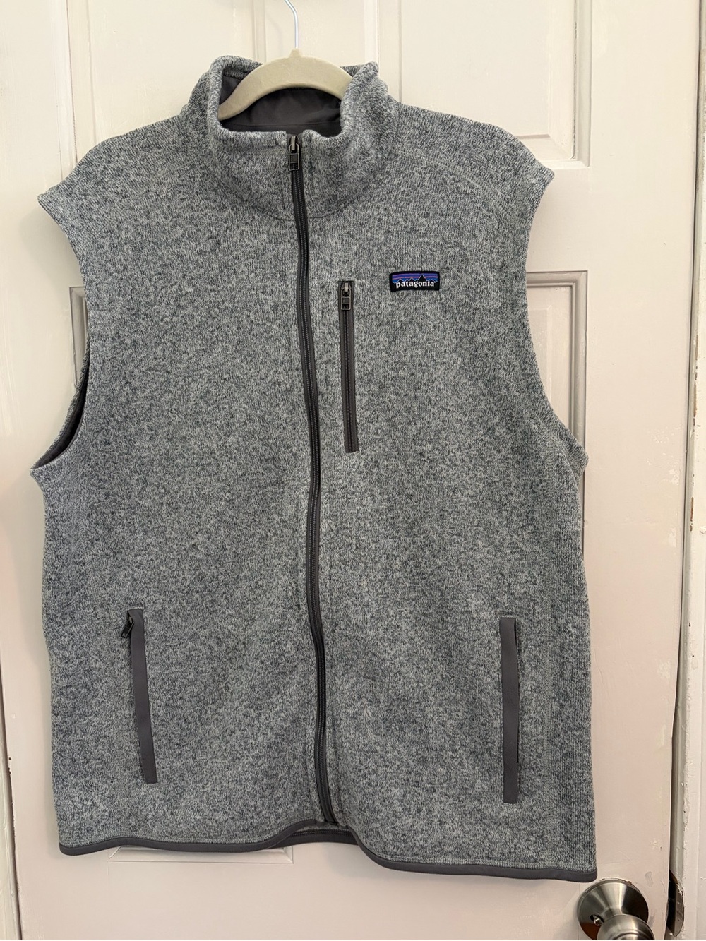 Patagonia Men's Better Sweater Fleece Vest Stonewash Gray Size XL recycled